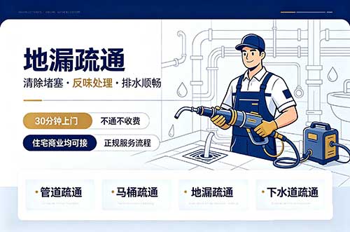 五常地漏疏通